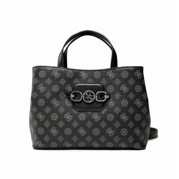 Guess Factory Hensely Logo Girlfriend Satchel - Picture 1 of 1